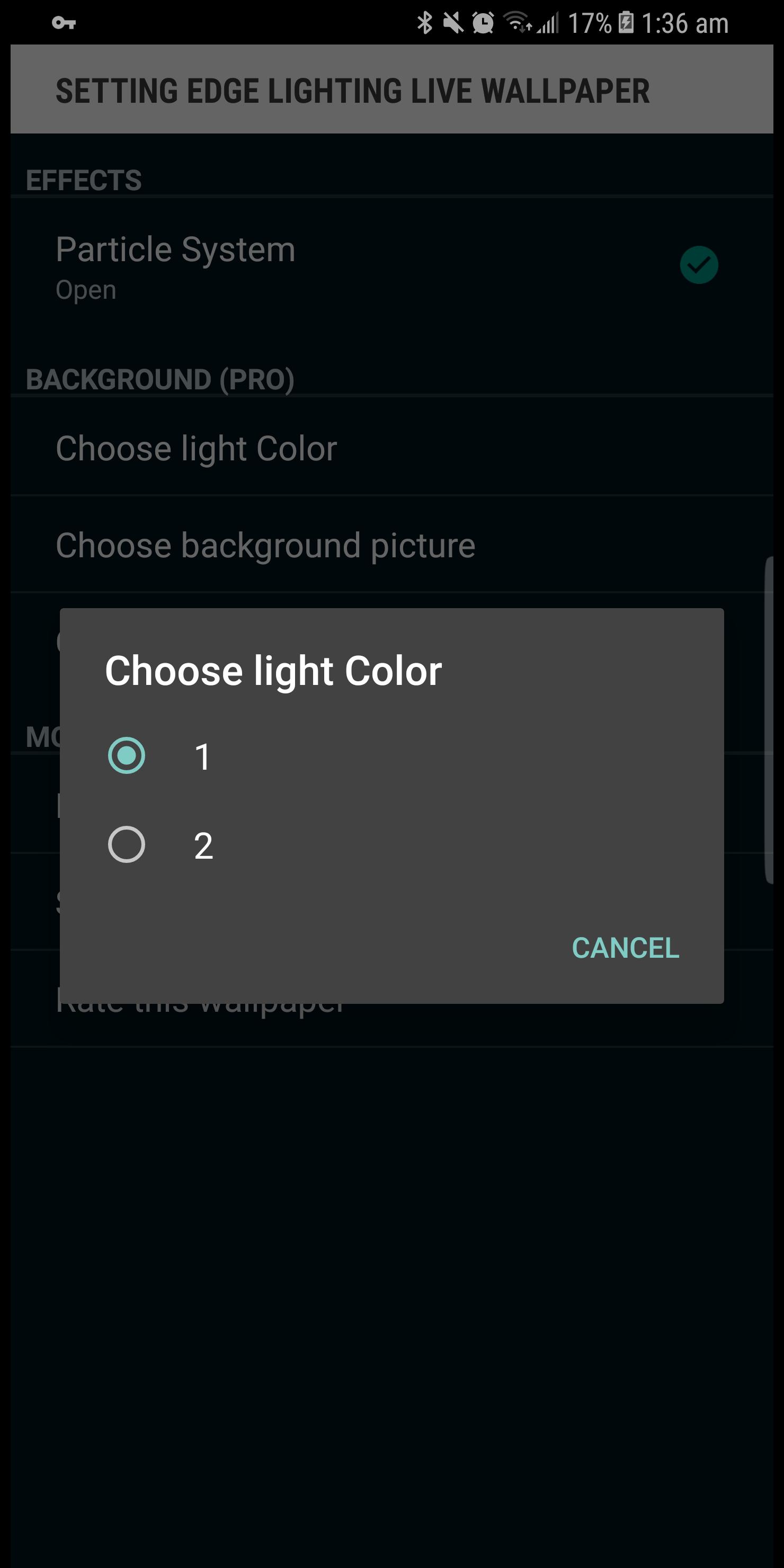 Android 用の Galaxy Edge Lightingライブ壁紙 Apk をダウンロード