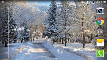 冬季雪景動態桌布 截圖 3