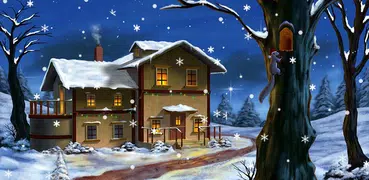 Snow Night PRO Live Wallpaper