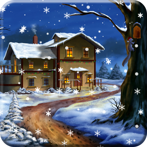 Snow Night Live Wallpaper PRO