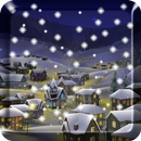 Snow Night City wallpaper PRO APK