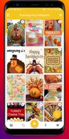 Happy Thanksgiving Wallpaper captura de pantalla 1