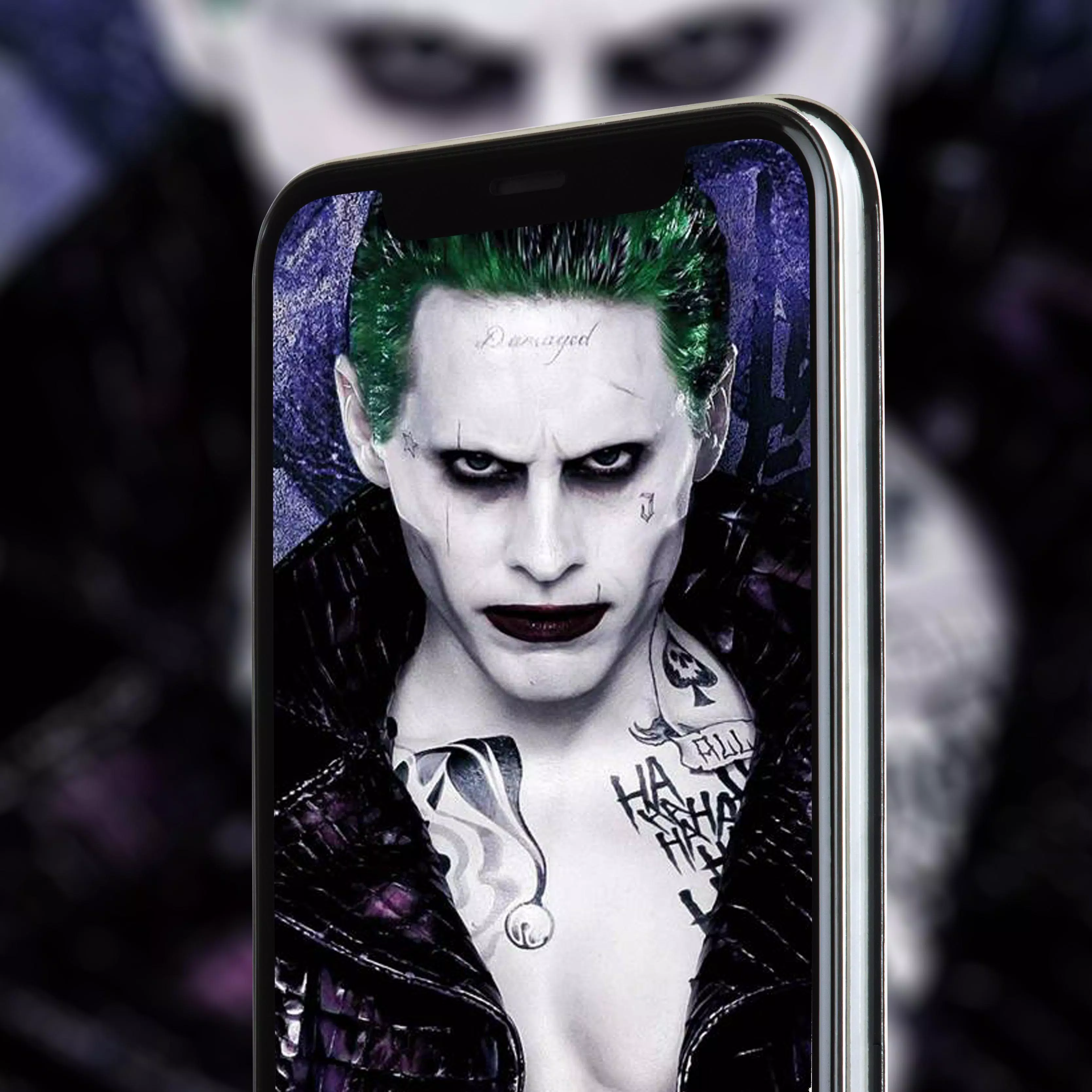 Suicide Squad Joker iPhone Background