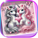 Unicorn Love Keyboard Theme APK