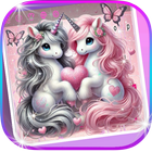 Unicorn Love Keyboard Theme icon