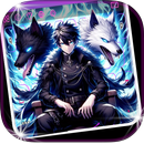 Man With a Wolf keyboard APK