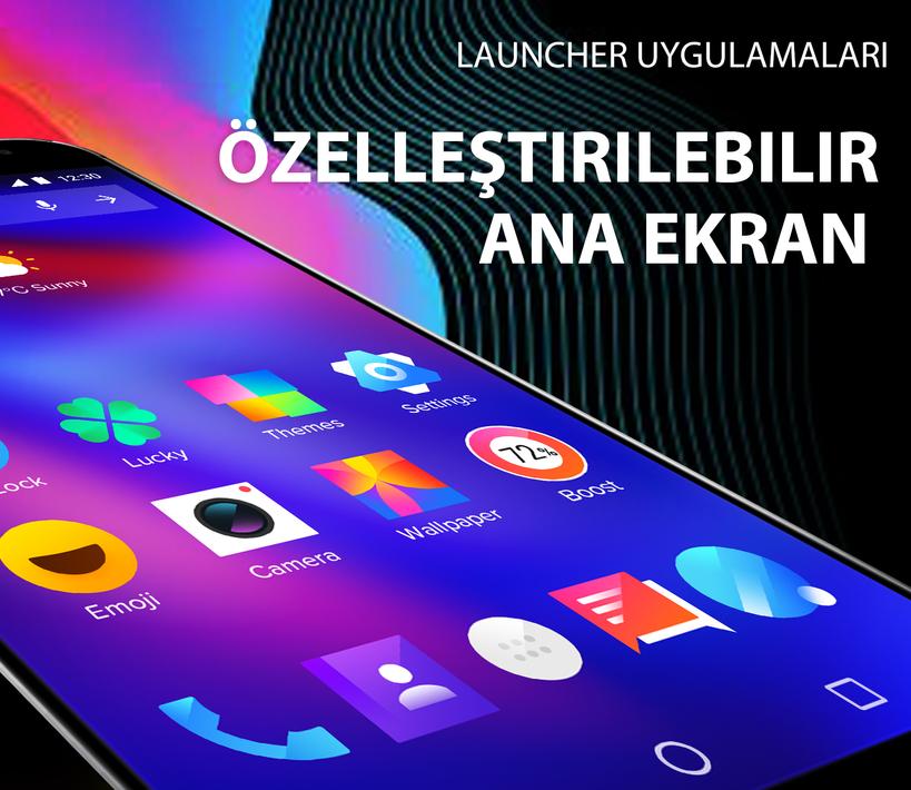Android için Bling Launcher Canlı Duvar Kağıtları ve Temalar APK�yı