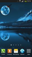 Blue Moon Live Wallpaper HD Affiche