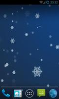 برنامه‌نما Snow Stars Live Wallpaper HD عکس از صفحه