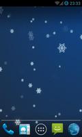 برنامه‌نما Snow Stars Live Wallpaper HD عکس از صفحه