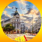 Ville de Madrid Fond d'écran HD icône