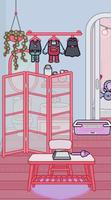 Lady Pink Toca Boca Wallpaper poster
