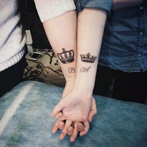 50 mẫu tattoo couple đôi đẹp nhất 2024