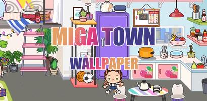 Miga Town Apartment Wallpaper capture d'écran 2