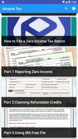 Income Tax Guide Affiche