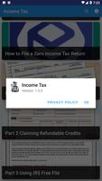 Income Tax Guide capture d'écran 1
