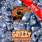 Grizzy Wallpapers and The Lemmings HD 4K Offline-icoon