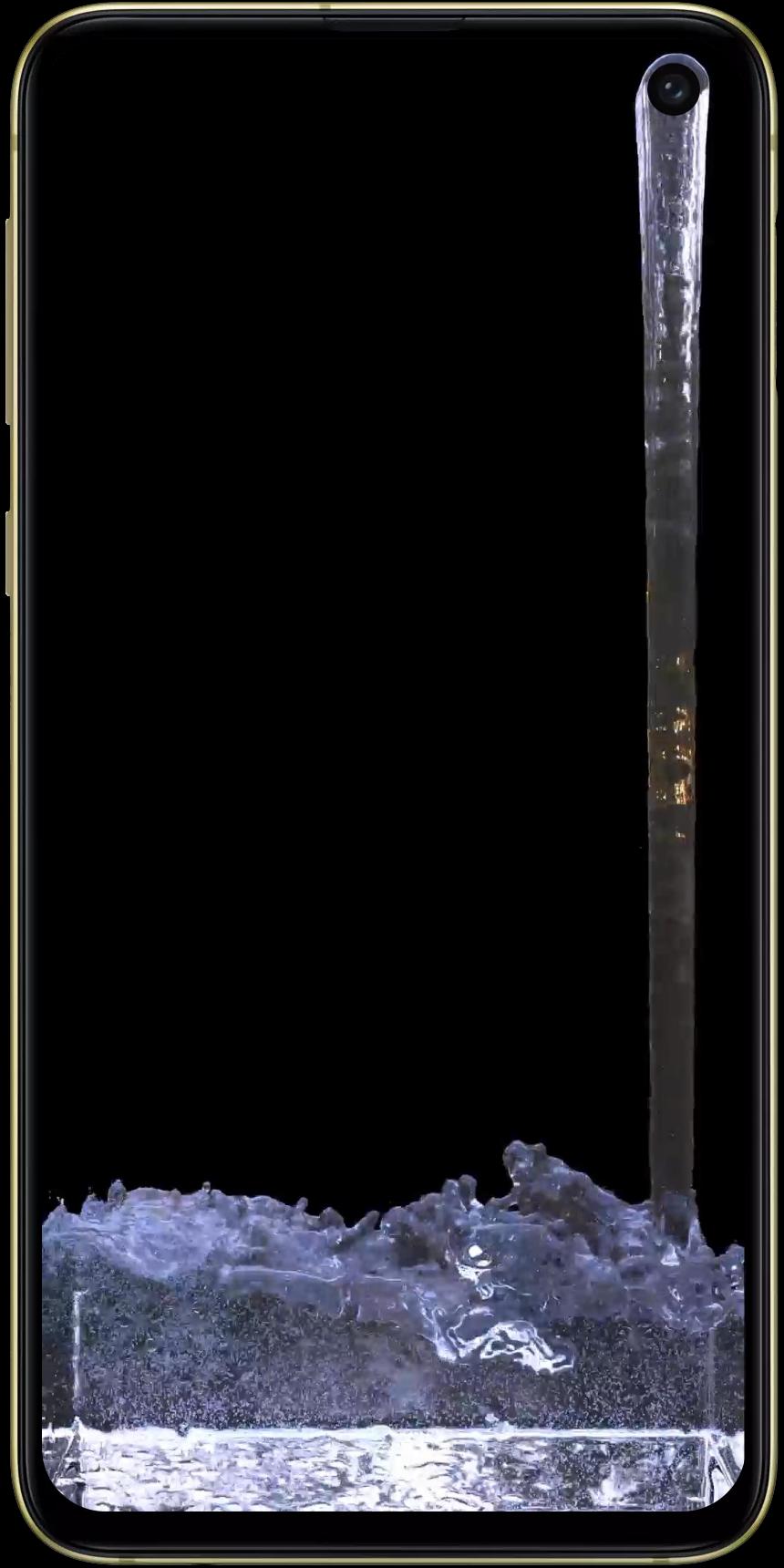 S10 Plus Water Drop Live Wallpaper - Rusty Pixels