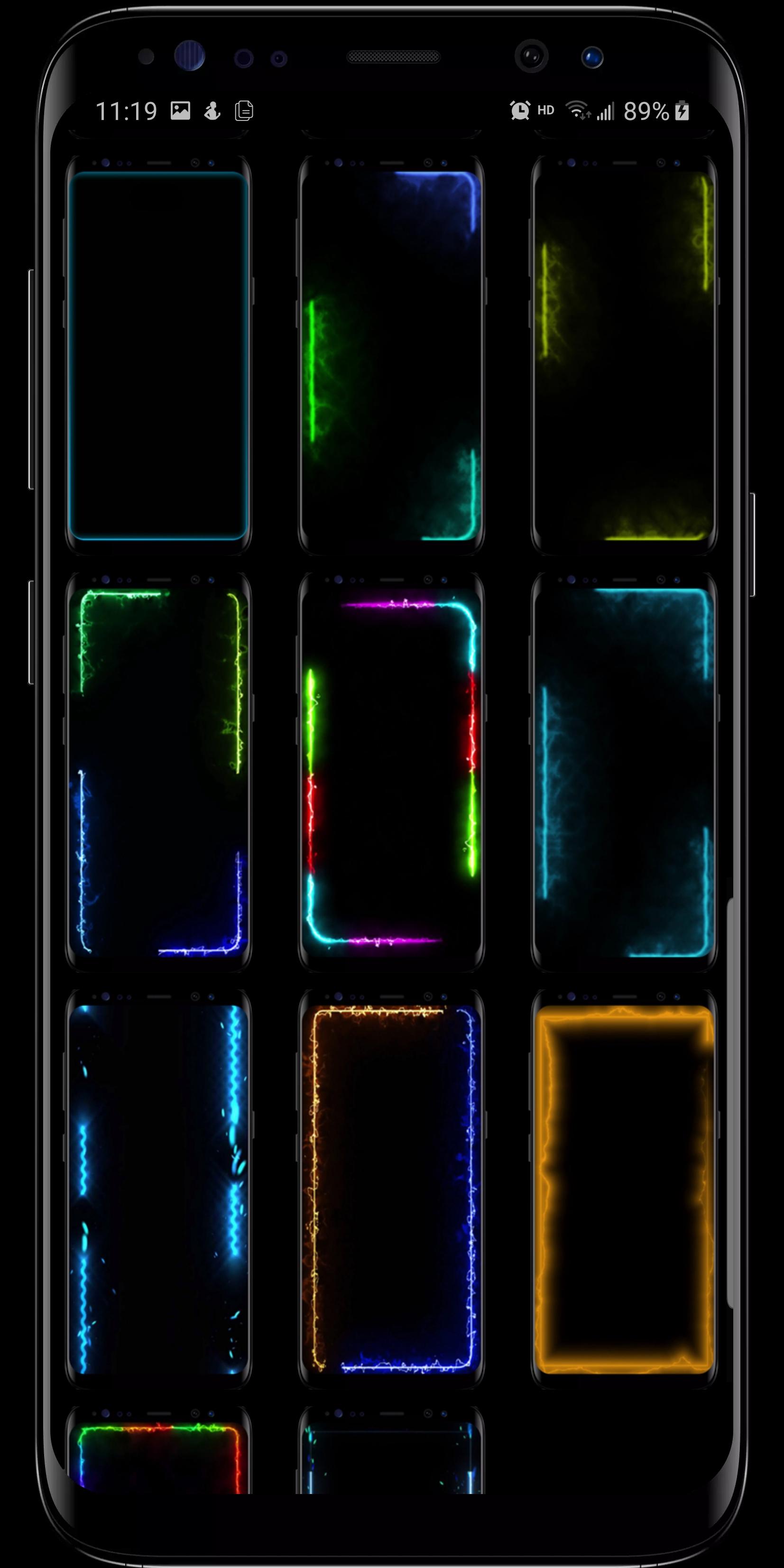 Android 用の Galaxy Phone Edge Lightingライブ壁紙 Apk をダウンロード