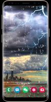 Lightning Raindrop Wallpaper ảnh chụp màn hình 2