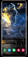 Lightning Raindrop Wallpaper ảnh chụp màn hình 3