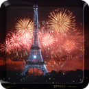 New Year Eiffel ดอกไม้ไฟวอลล์เ APK