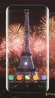 Nouvel An Eiffel Fireworks Liv capture d'écran 3