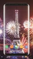 Nouvel An Eiffel Fireworks Liv capture d'écran 1