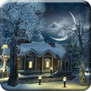 Fond d'écran Village d'hiver APK