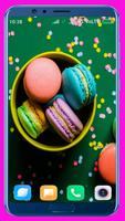 Macaron Wallpaper Cartaz