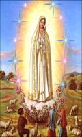 Virgen De Fatima Linda Fondo Animado Affiche