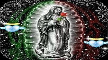 Virgen De Guadalupe Nevando Fondo En Movimiento capture d'écran 3