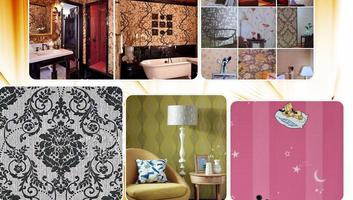 design wallpaper house wall اسکرین شاٹ 2