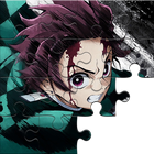 Demon slayer puzzle Jigsaw simgesi
