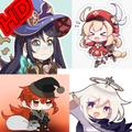 wallpaper genshin imp all chara