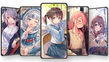 Anime Girl Wallpaper स्क्रीनशॉट 1