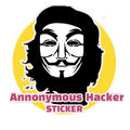 WA Stickers Anonymous Hacker f