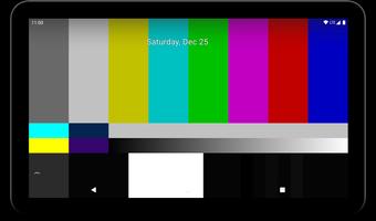 TV Color Bars Live Wallpaper Ekran Görüntüsü 3