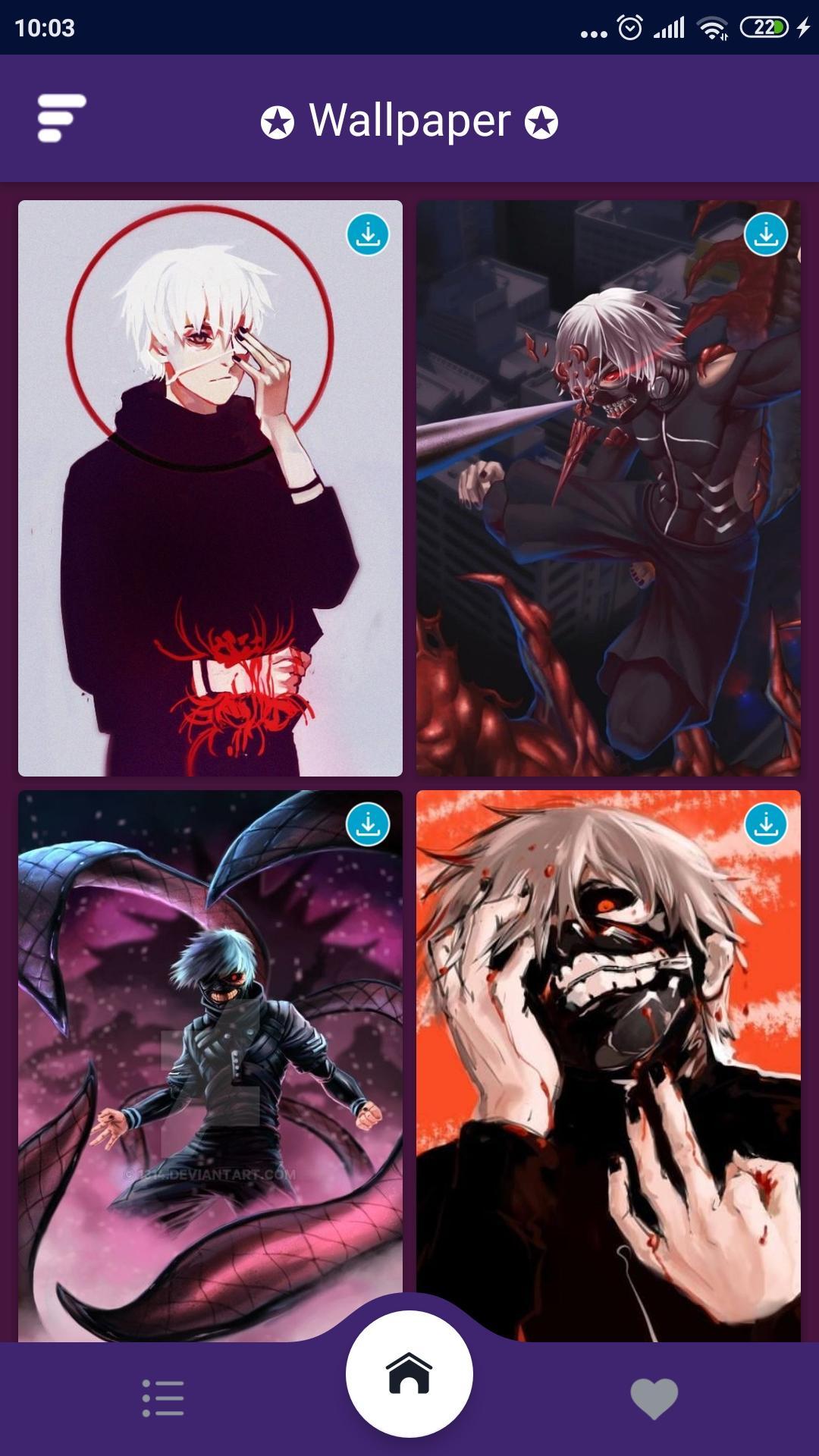 Anime Wallpaper 4K: Kaneki Wallpapers HD APK برای دانلود اندروید