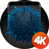 3D wallpapers 4k آئیکن