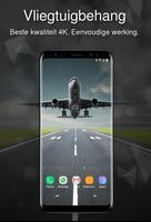 Vliegtuigbehang 4k-poster