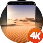 Fonds d'écran du désert 4K icône