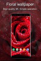 پوستر Floral wallpaper 4K
