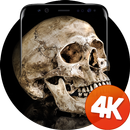 Fonds d'écran de crâne 4k APK