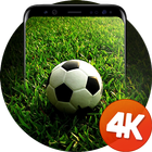 Fond d'écran de football 4k icône