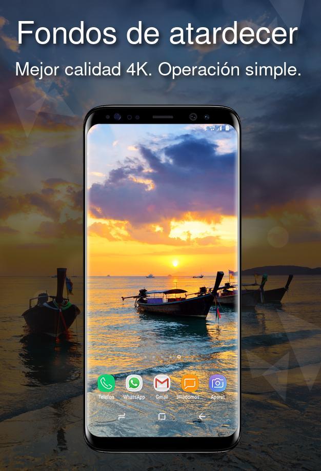 Descarga de APK de Fondos de atardecer 4k para Android Descarga de APK de Fondos de atardecer 4k para Android