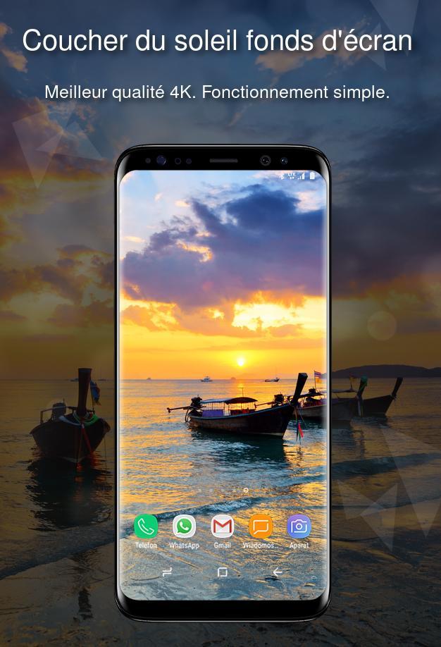 Coucher Du Soleil Fonds Décran 4k Pour Android