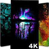 AMOLED Wallpapers | 4K | Super HD Background आइकन