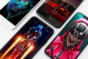 Amoled Wallpapers 4K & HD الملصق