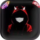 Dark anime icons HD phone wallpaper